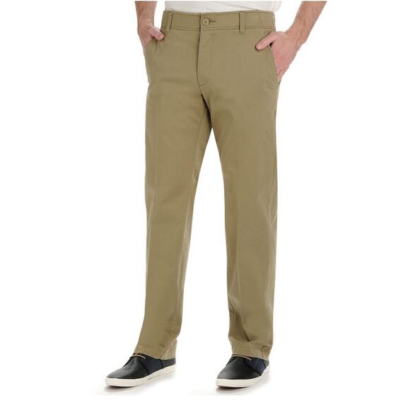Brand New Lee Men's Size 40x32 Straight Fit Extreme Flex Chino Pants Ankle - Picture 2 of 14